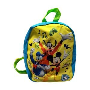 Disney Mickey Goofy Donald Duck Kid’s Backpack Bookbag
